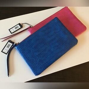 Banana Republic Two (2) Clutch Bags NWT